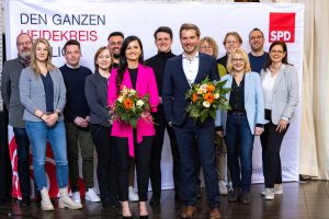 Der neugewählte Vorstand der SPD Heidekreis